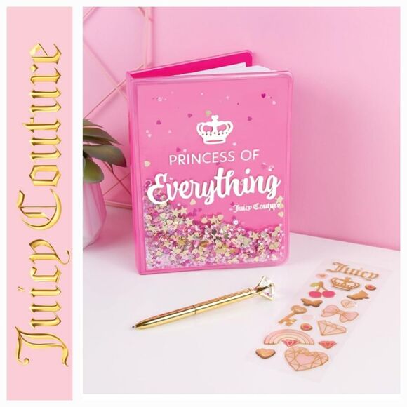 Juicy Couture Make It Real Princess Of Everything 19-PC Boxed Journal & Pen Set - Picture 1 of 11